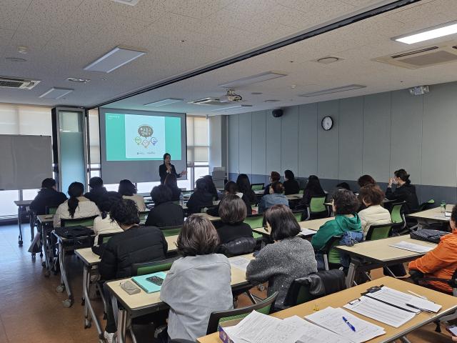 (사)농담 노인맞춤돌봄 종사자 대상 생명존중인식교육