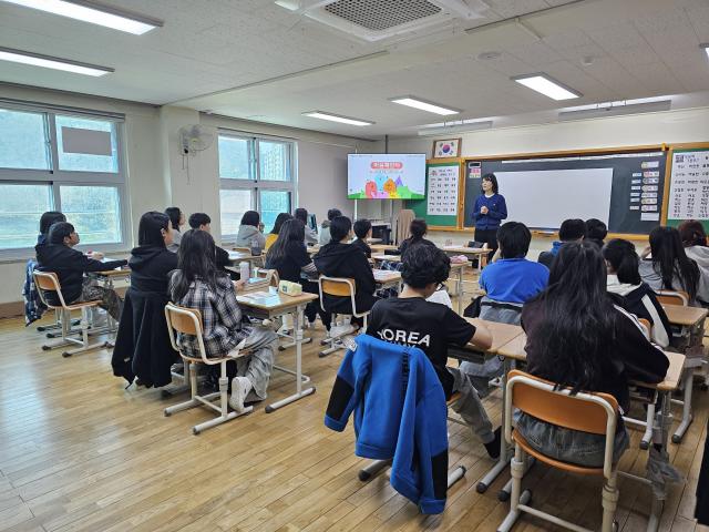 동림초등학교 6학년 대상 학생 생명존중인식교육